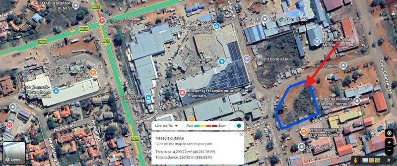 4 299 m² Land available in Lebowakgomo