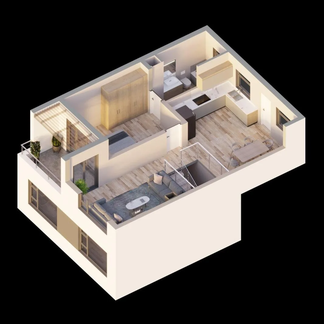 3 Bedroom Apartment in De Bakke