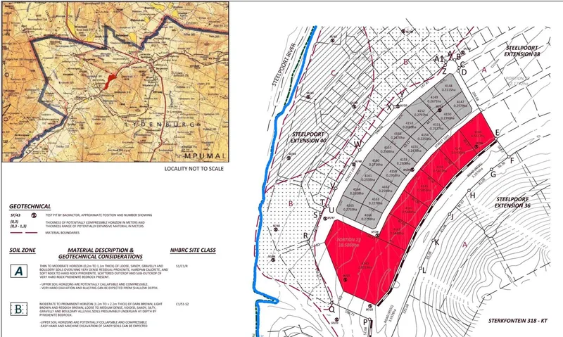 11.3 ha Land available in Steelpoort