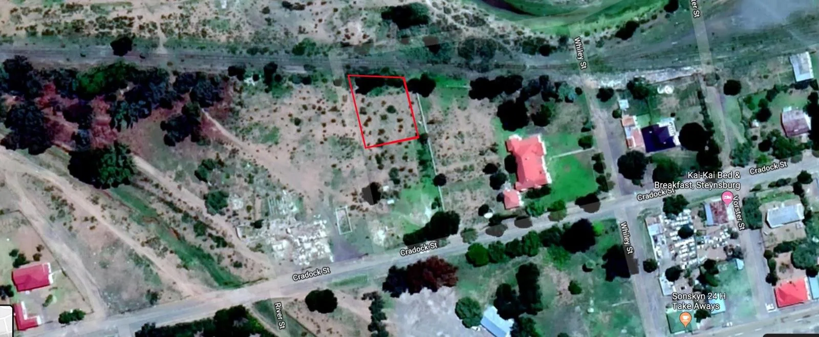 1.7 ha Land available in Steynsburg