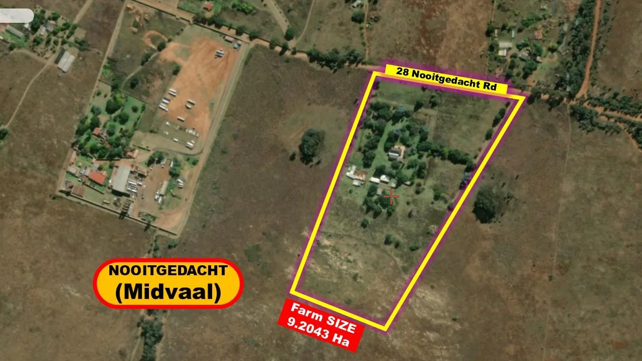 9.2 ha Farm in Nooitgedacht AH