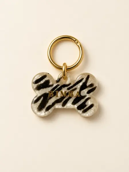 Placa Identificativa Lux Pet resina · Cebrita