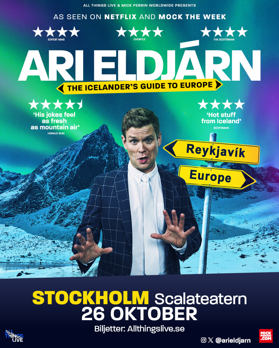 Ari Eldjárn – The Icelanders Guide to Europe
