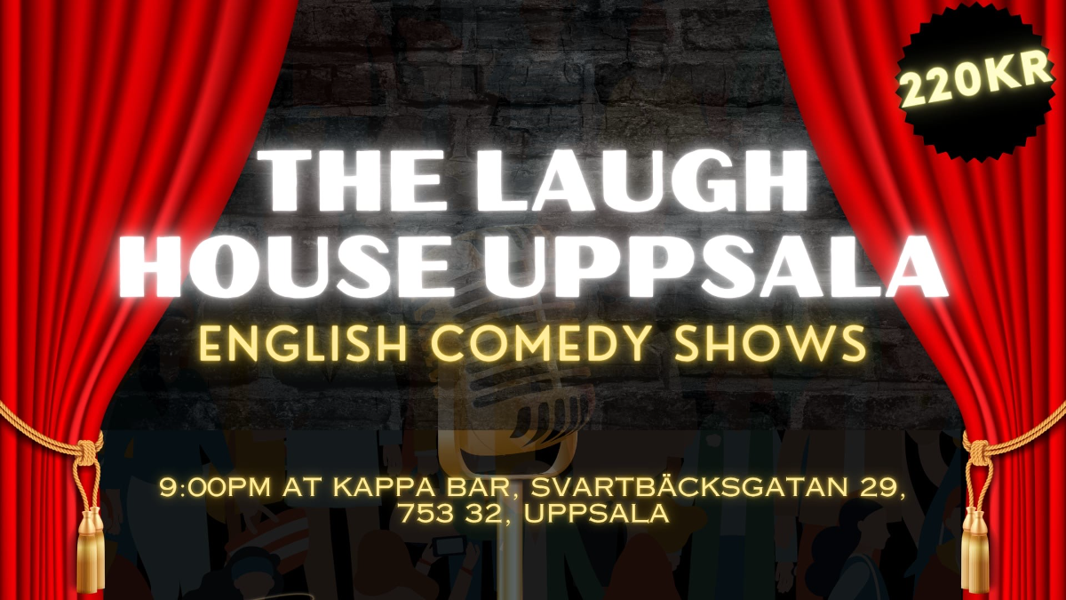 The Laugh House Uppsala Presenting Jonathan Rollins