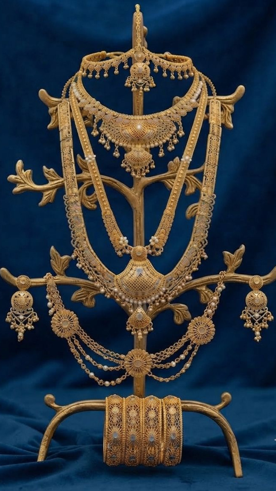 Royal Complete Gold-Plated Bridal Jewellery