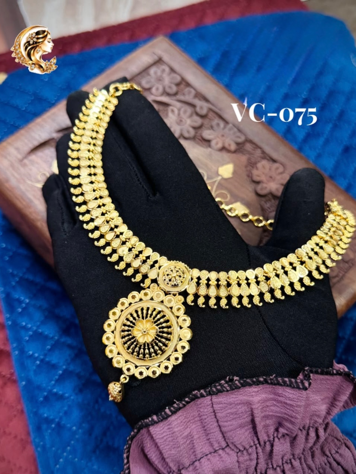 Gold plated necklace