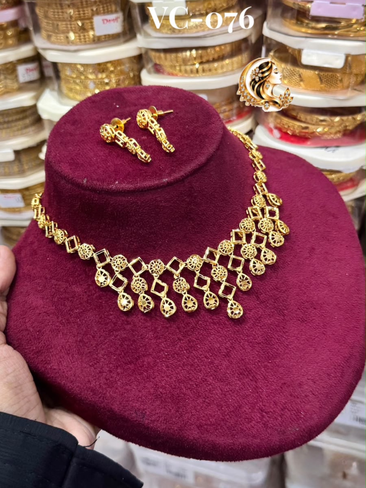 Gold plated Turkish necklace