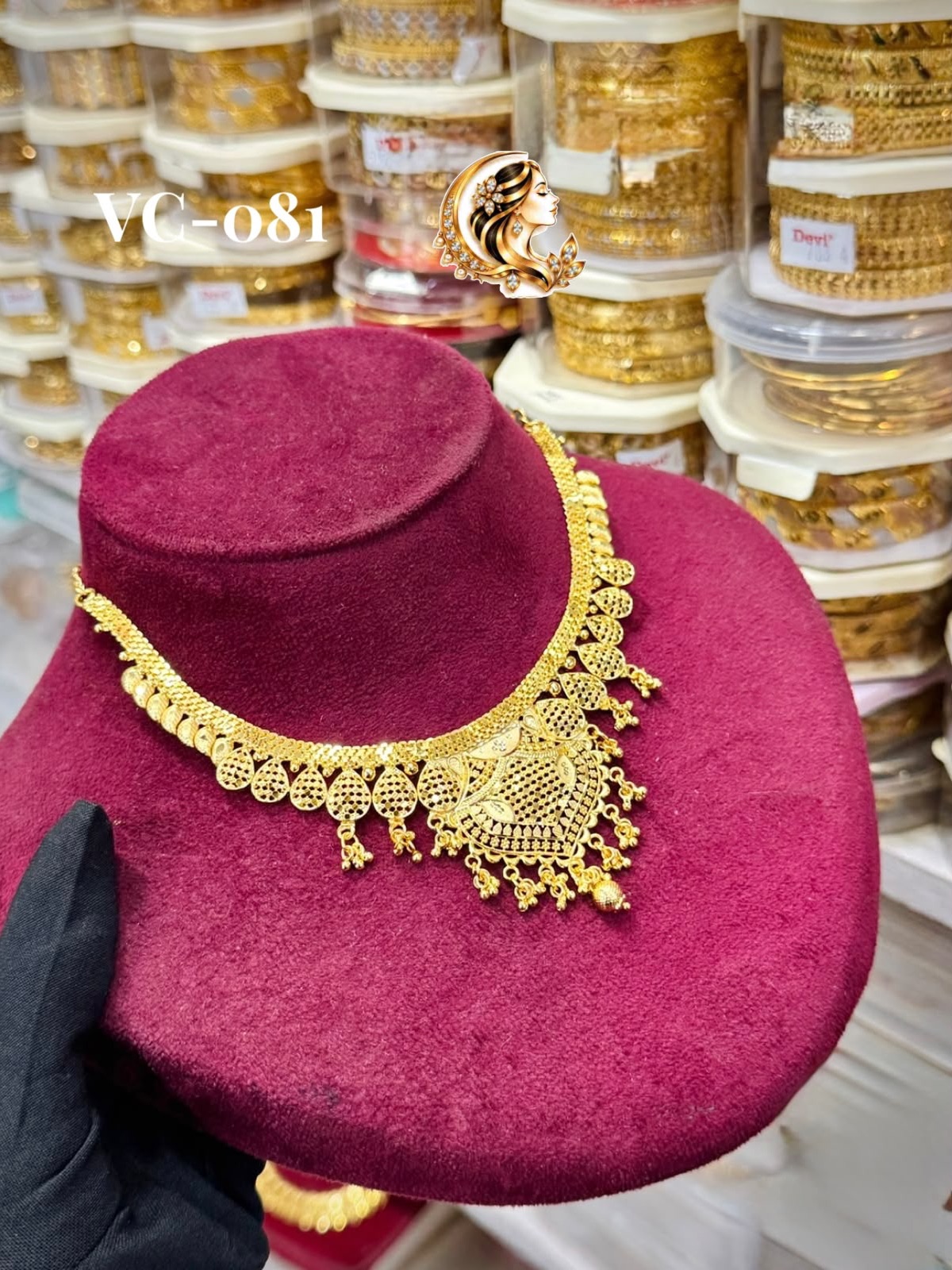Gold plated necklace 2