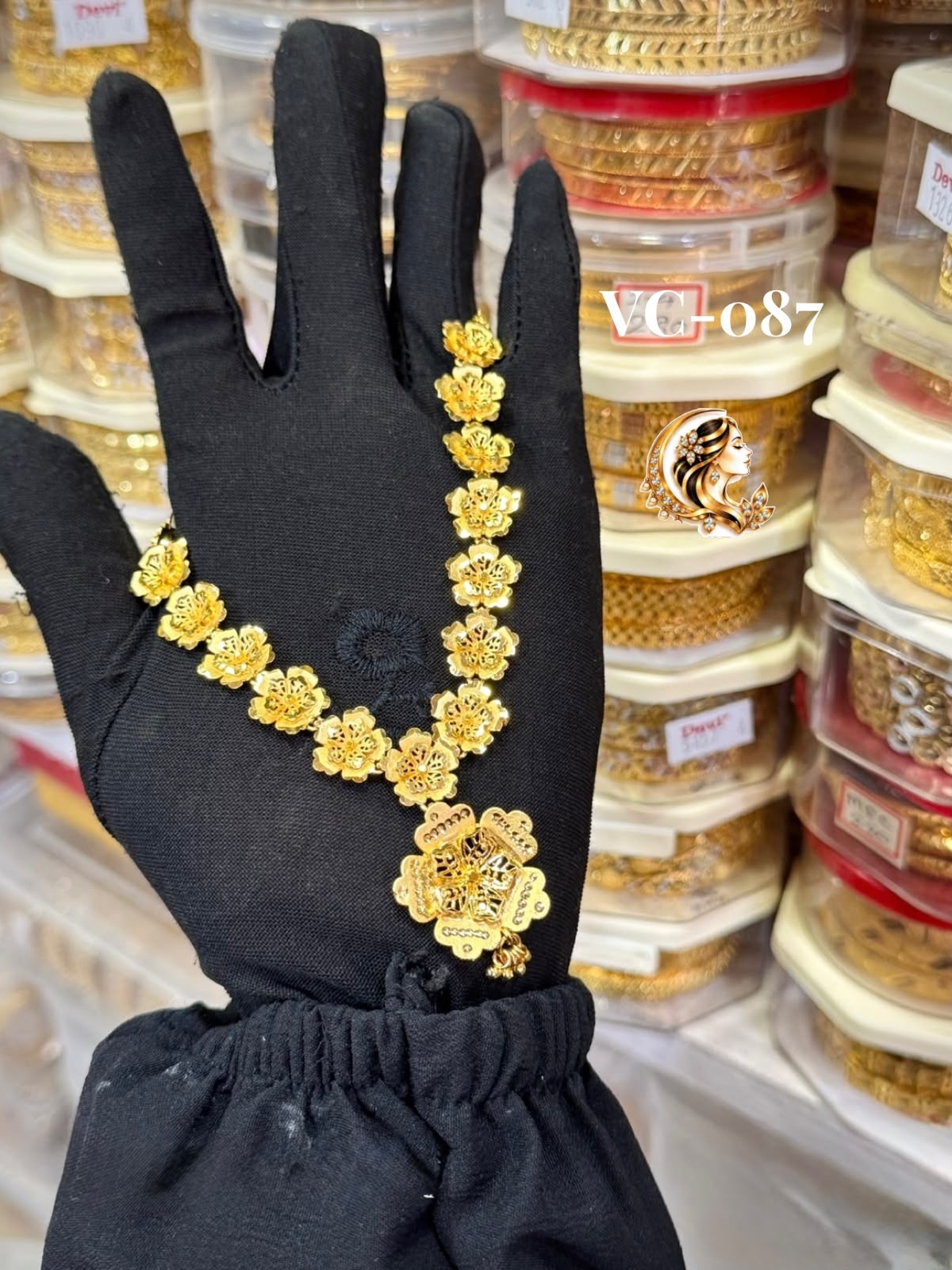 Gold plated necklace