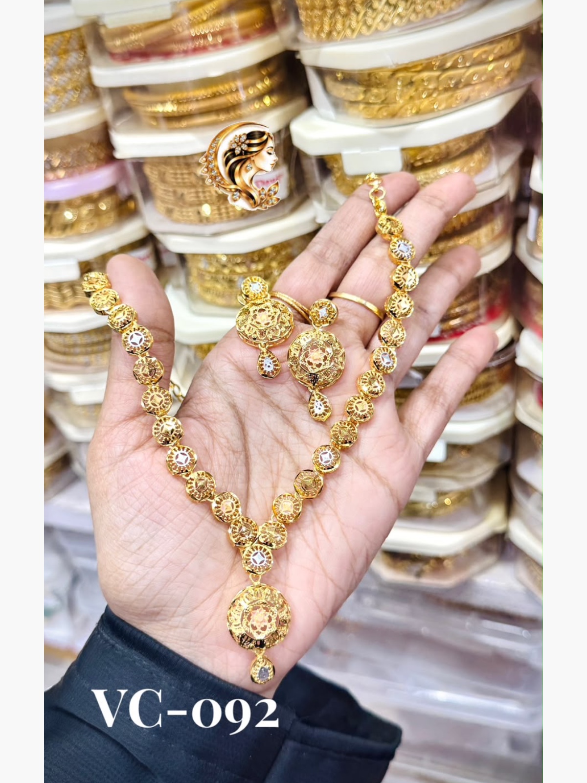 Gold plated necklace 1