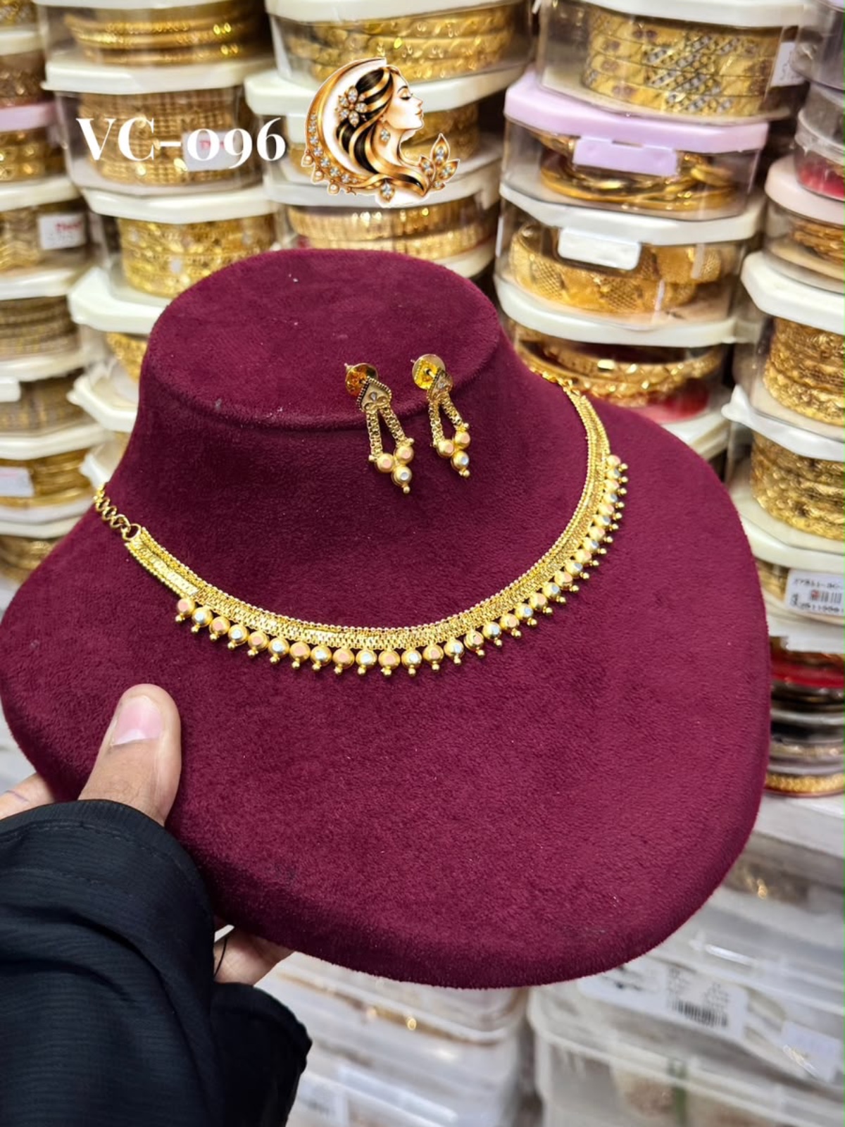Gold plated necklace