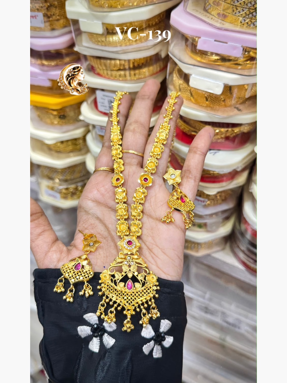 Gold plated haram