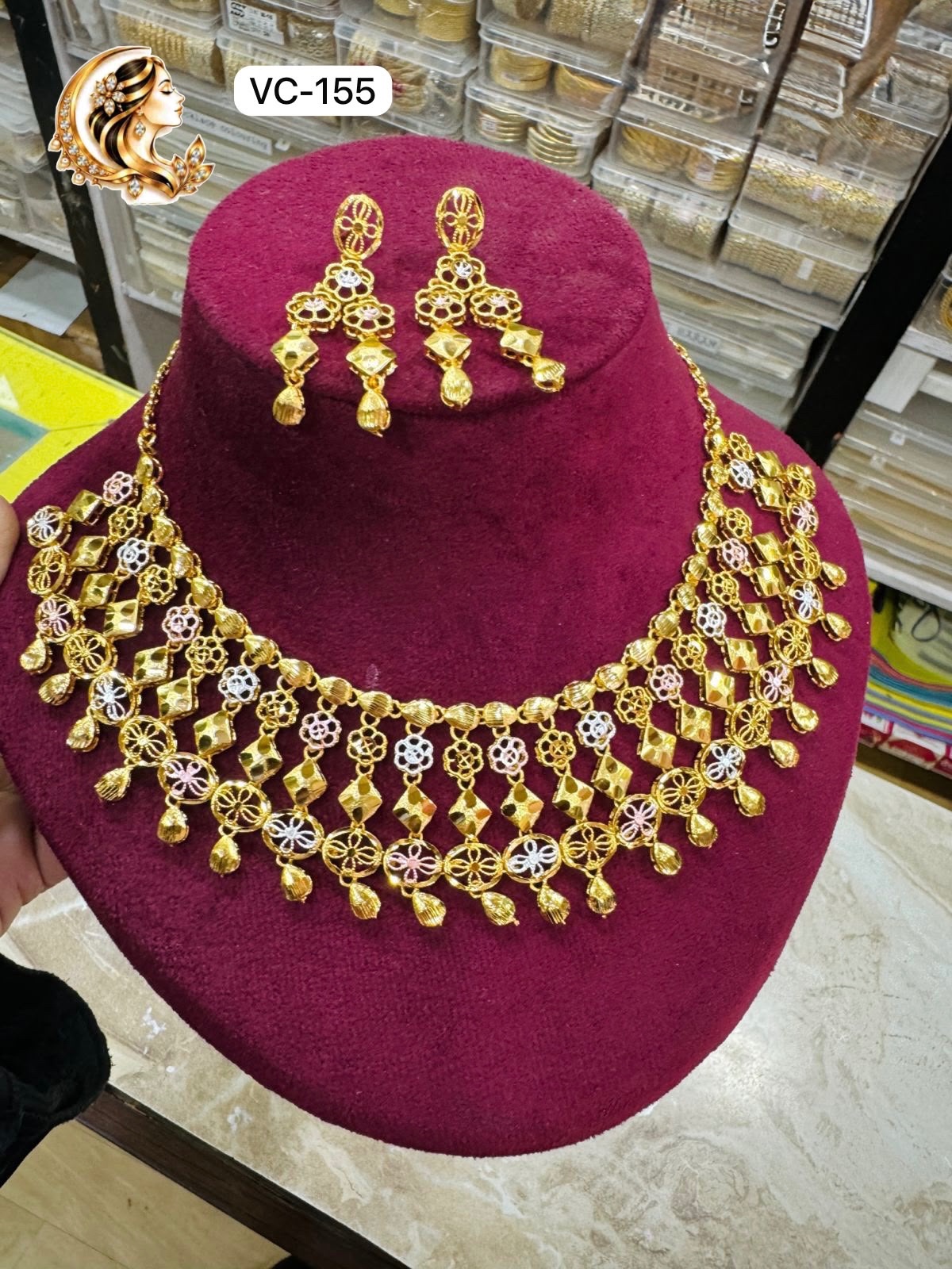 Gold plated necklace 1
