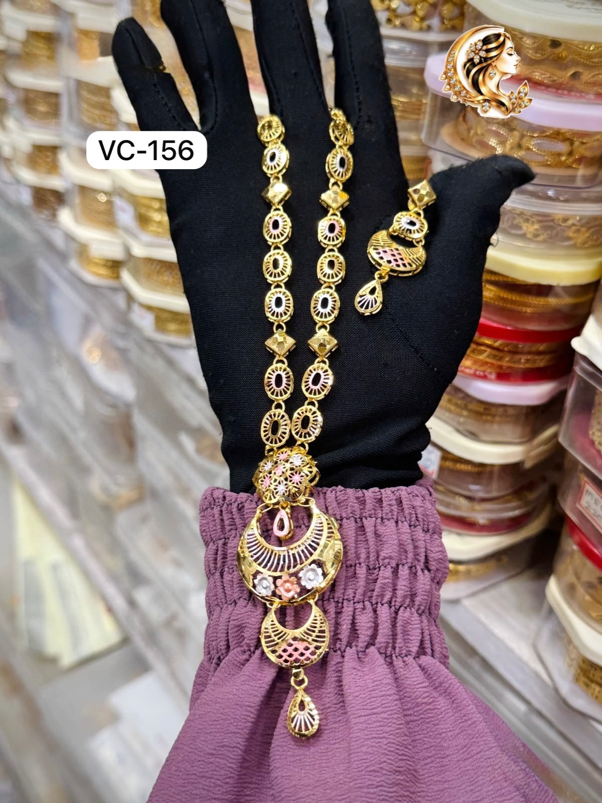 Gold plated necklace 1
