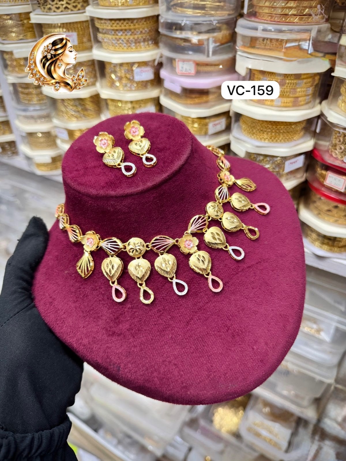 Gold plated necklace 1