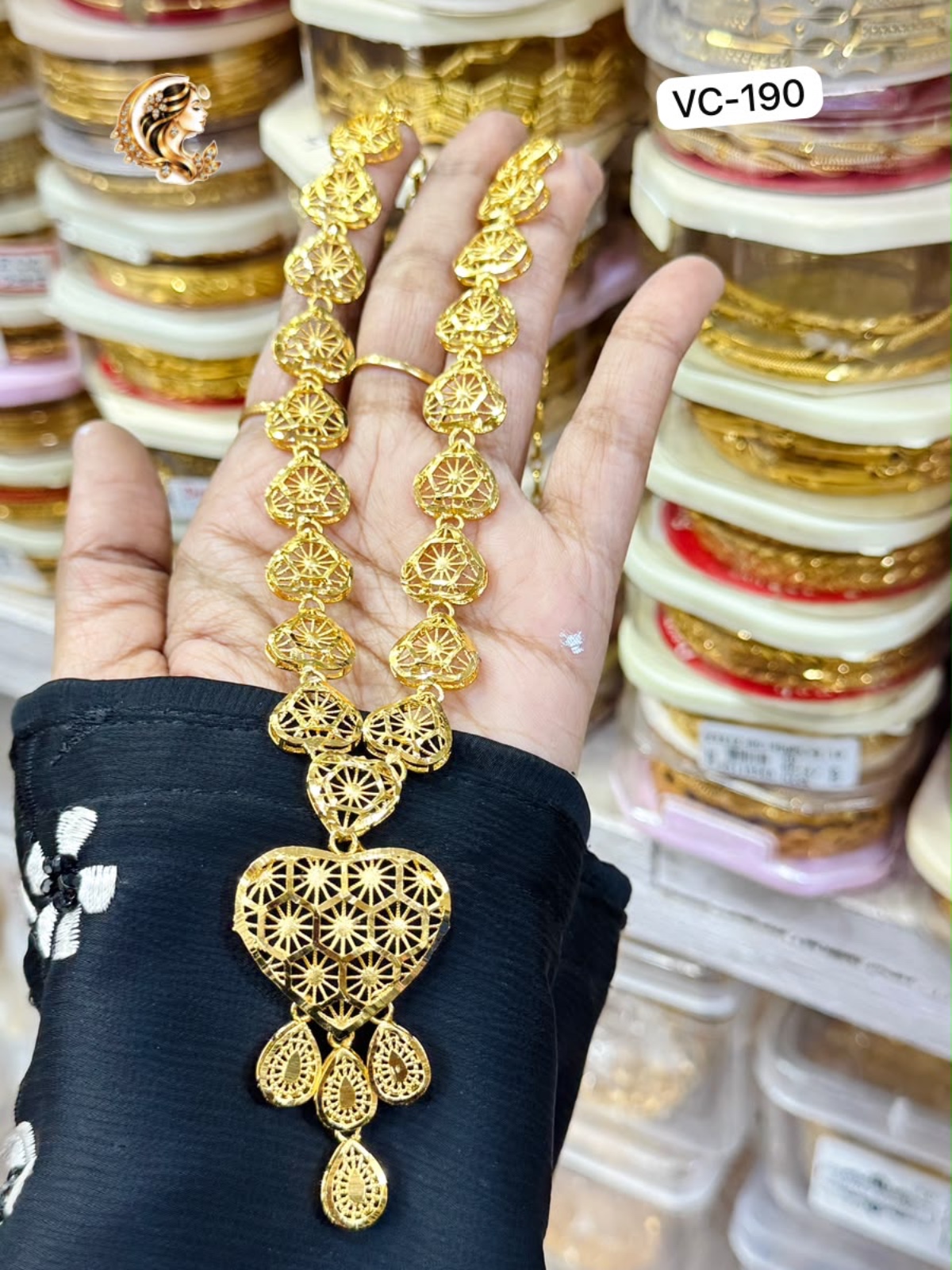 Gold plated haram