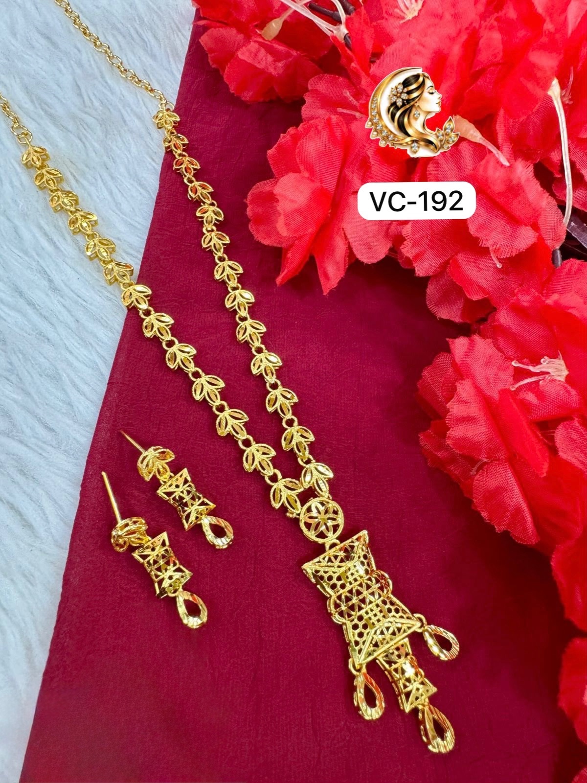 Gold plated necklace