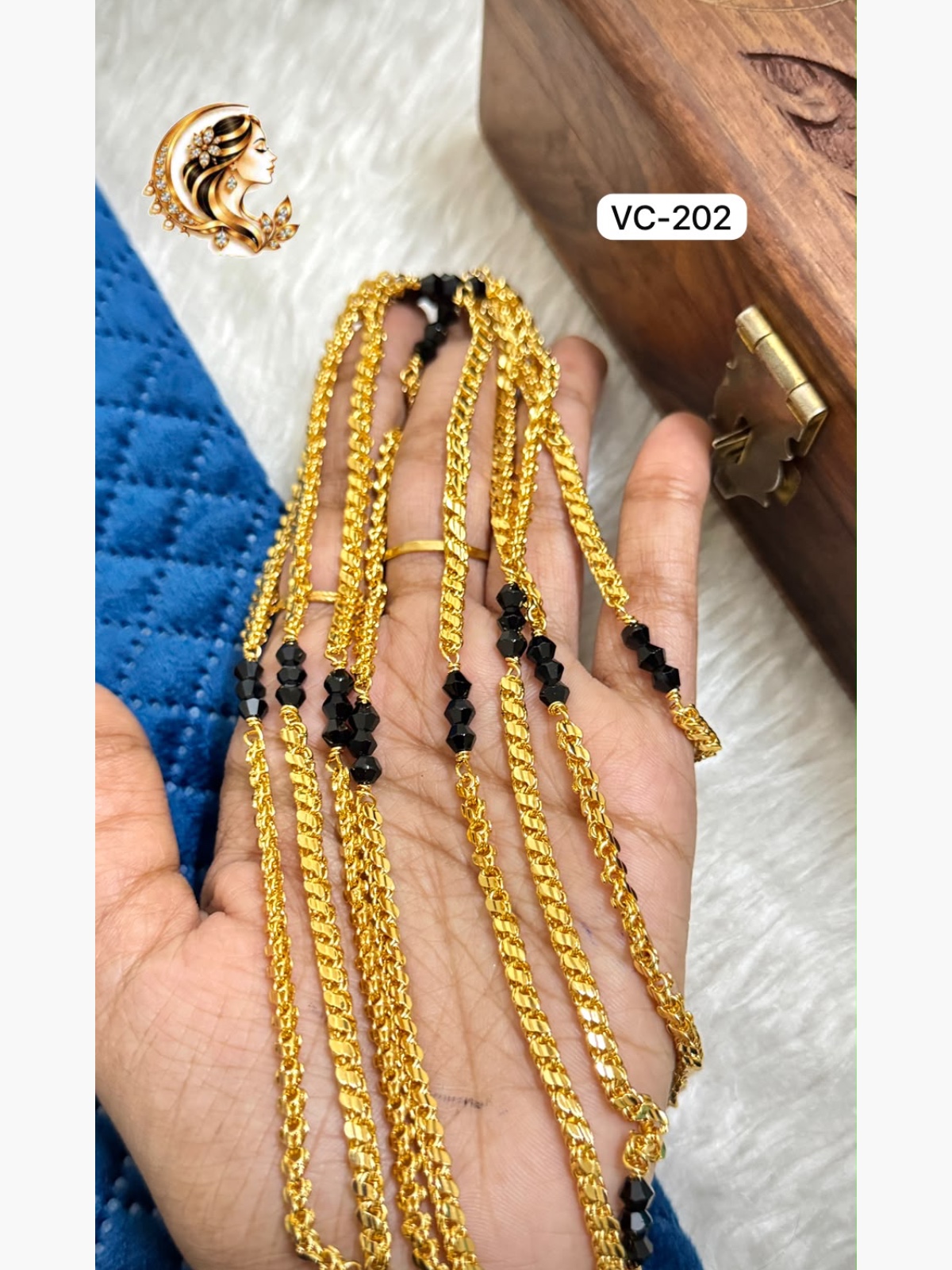 Micro plated karumani chain 1