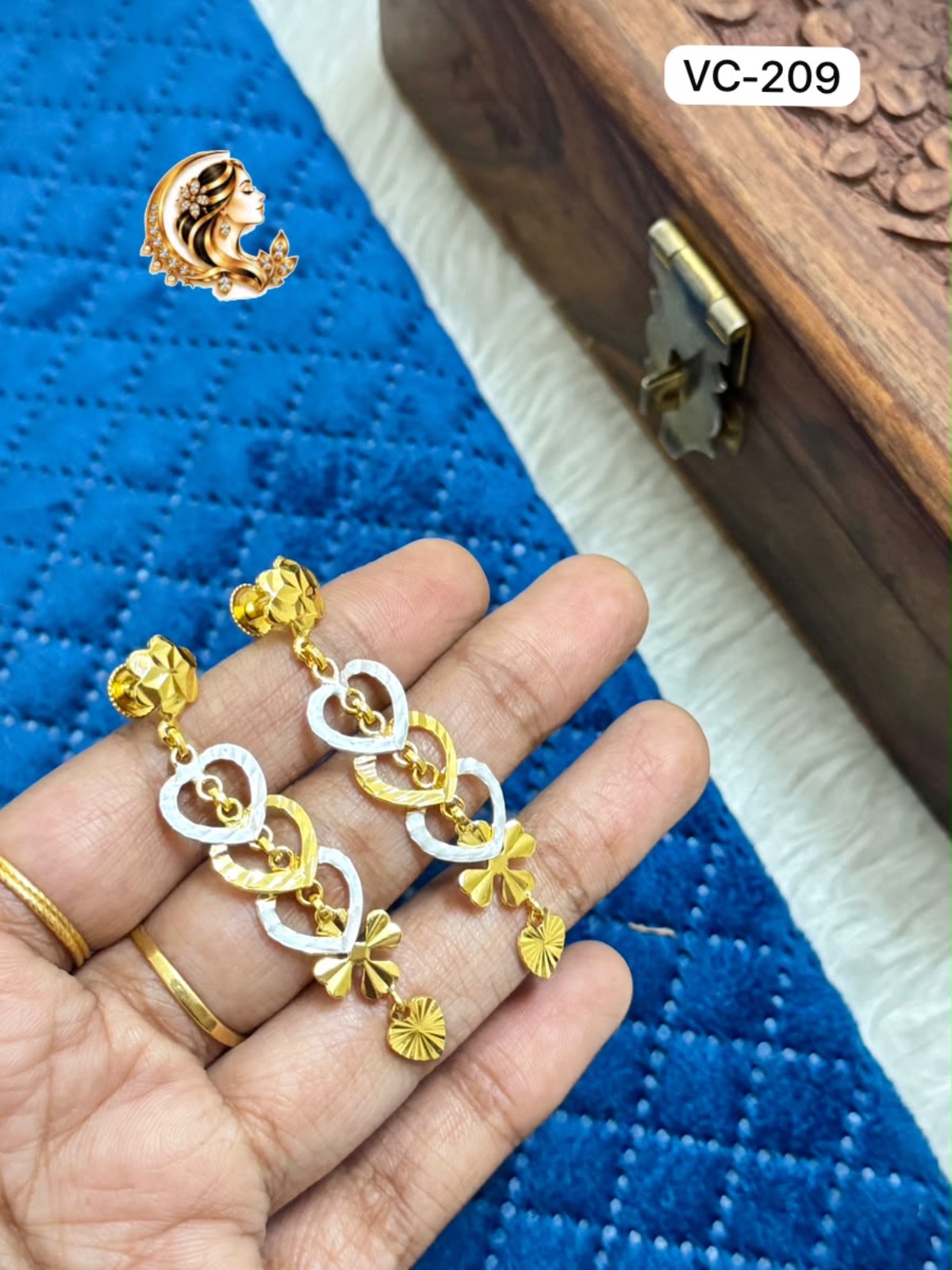Micro plated daily wear earring 1