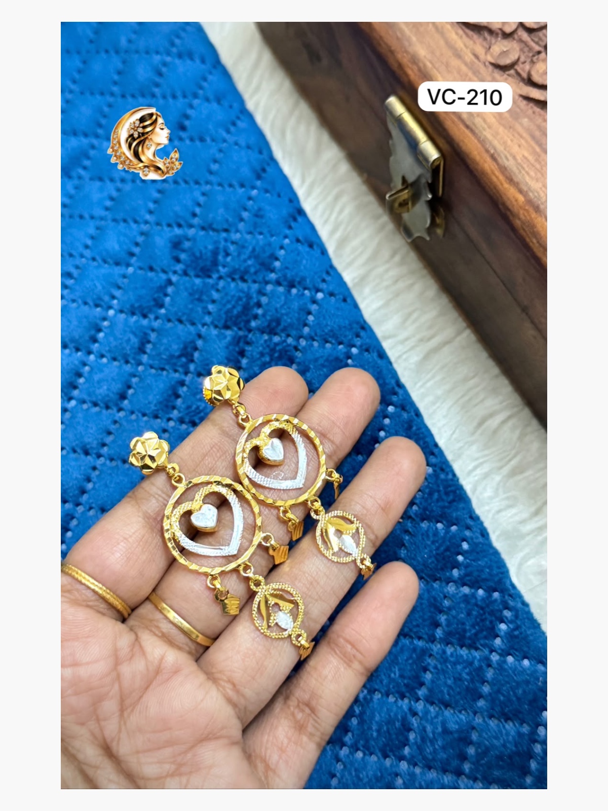 Micro plated daily wear earring 1