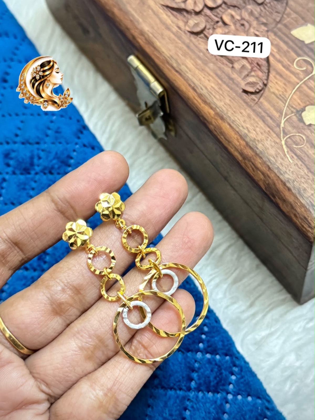 Micro plated daily wear earring 1