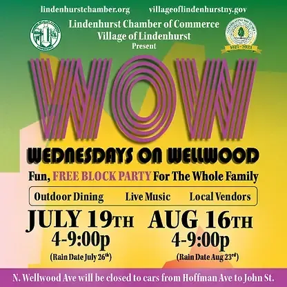 Flyer for Wednesdays on Wellwood 2023