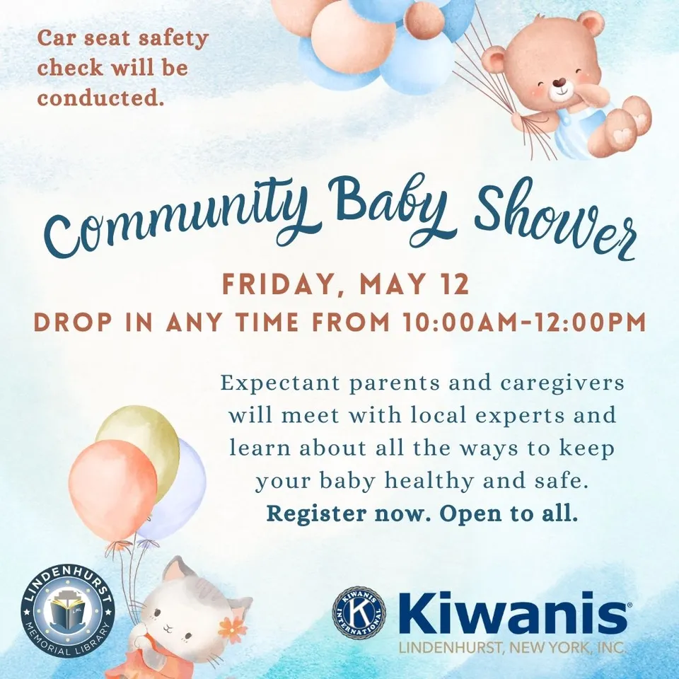 Flyer or image for Community Baby Shower