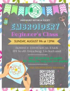 Image from the listing for Another Embroidery Class for Beginners