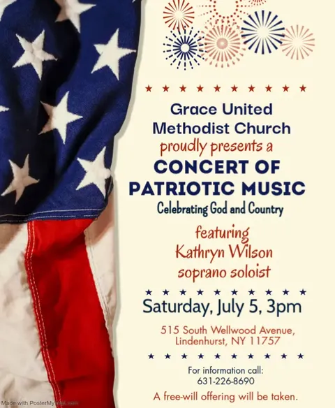 Flyer or image for Concert of Patriotic Music