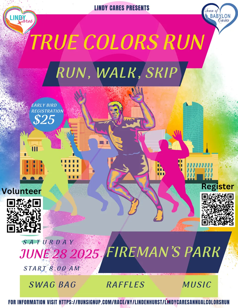 Flyer or image for Lindy Cares Color Run
