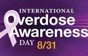 Flyer or image for DRIVE THRU-DRIVE THE CHANGE – OVERDOSE AWARENESS DAY