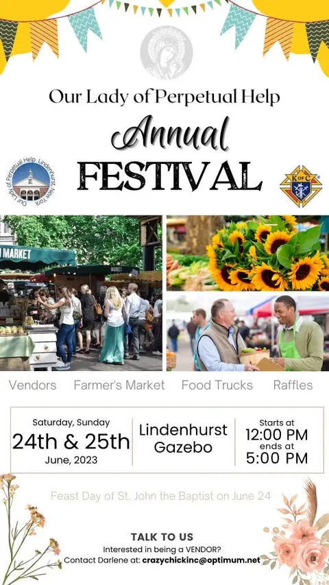 Flyer or image for OLPH Annual Festival
