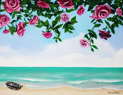 Flyer or image for Meet the Artist Reception – Harry Anesta