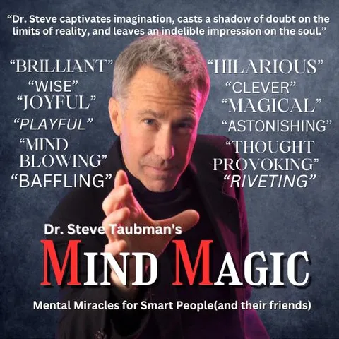Flyer or image for Mind Magic: A Night of Laughter and Astonishment