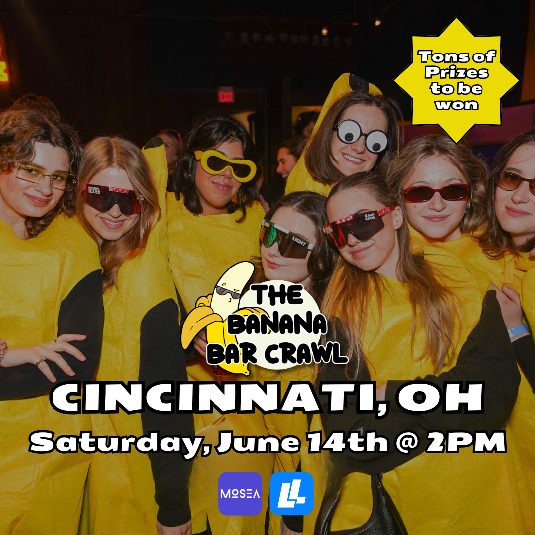 Cincinnati Banana Bar Crawl image