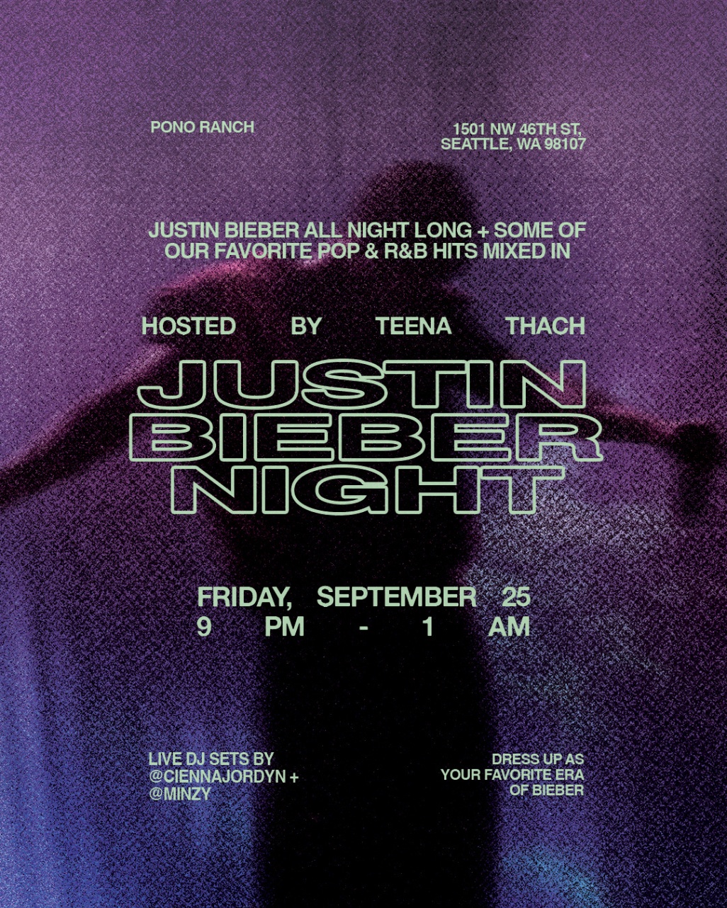 Justin Bieber Night at Pono Ranch