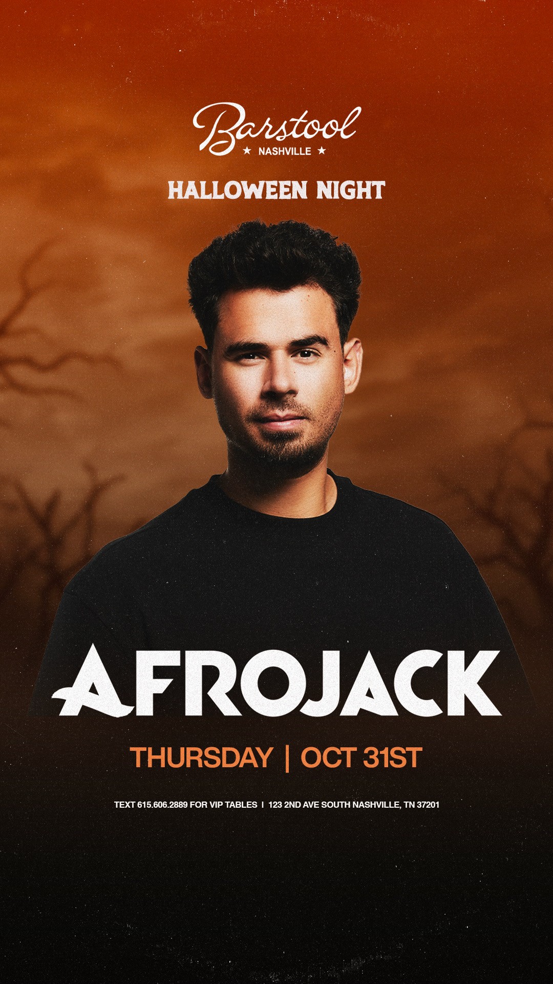 AFROJACK at Barstool Nashville- HALLOWEEN image