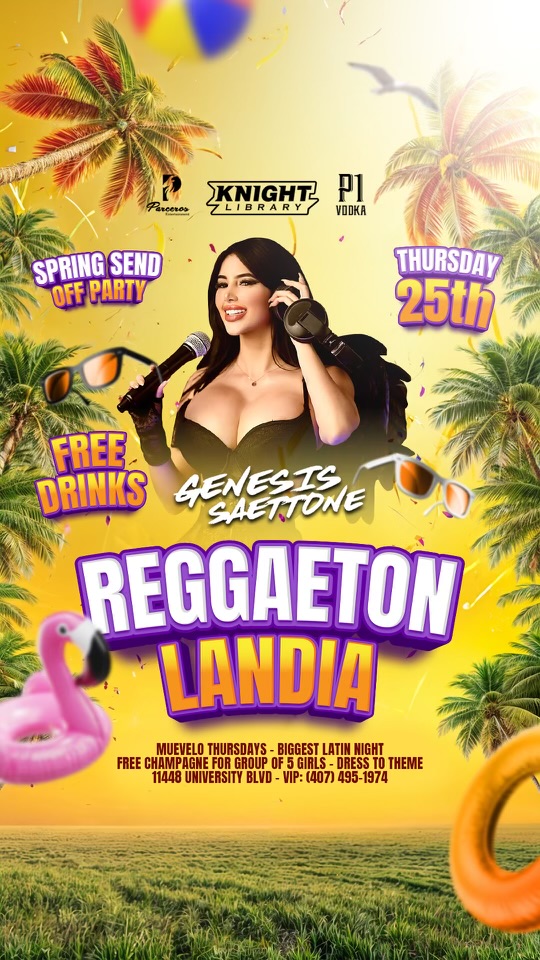 Reggaeton Landia w/ Genesis Saettone  image