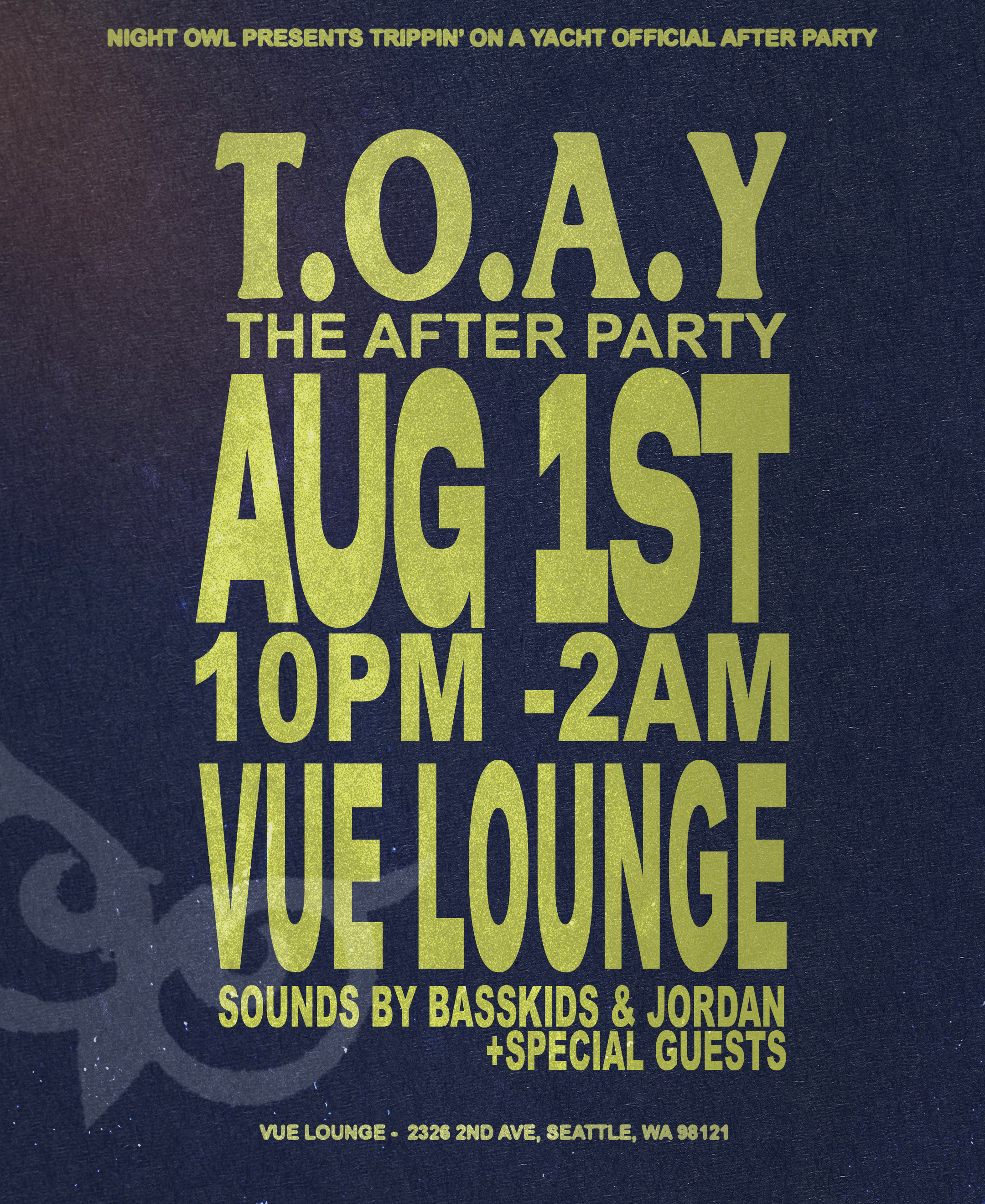 TOAY III: The Afters @ Vue! image