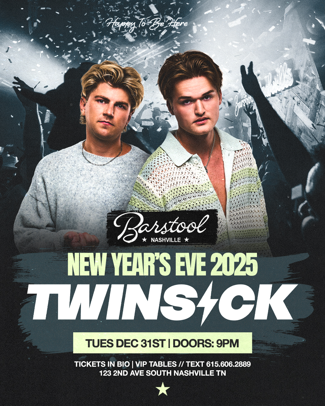 NEW YEARS EVE WITH TWINSICK image