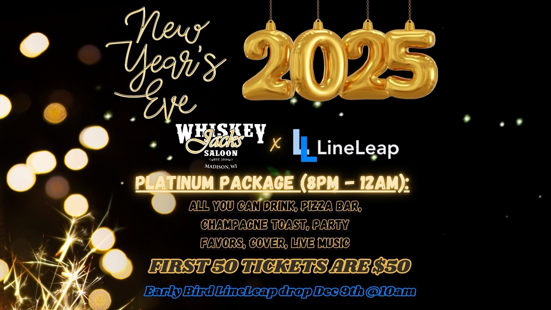 2025 New Year's @ Whiskey Jacks image