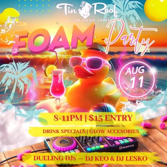 End of Summer Foam Party image
