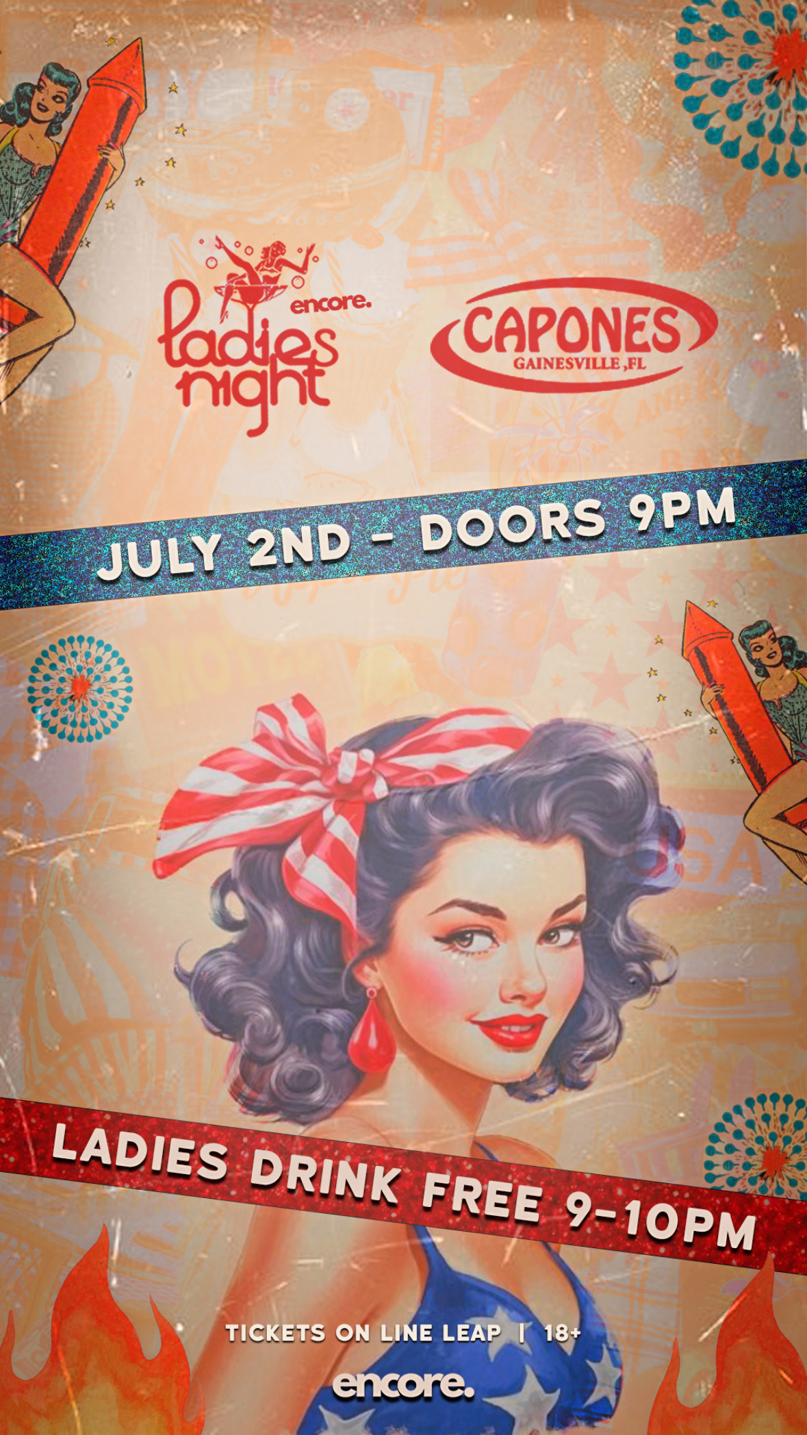 Encore Ladies Night -July 2nd image