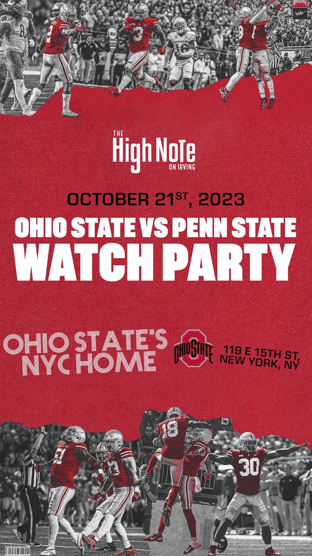 Ohio State vs Penn State Watch Party  image