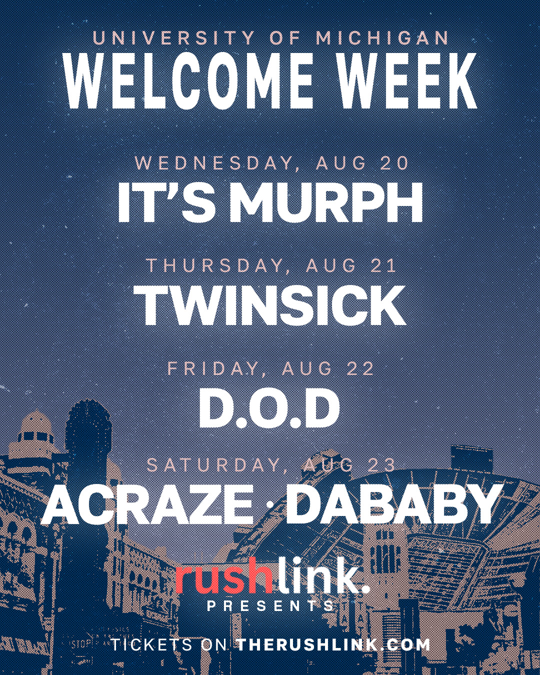 RushLink Welcome Week 2025 image