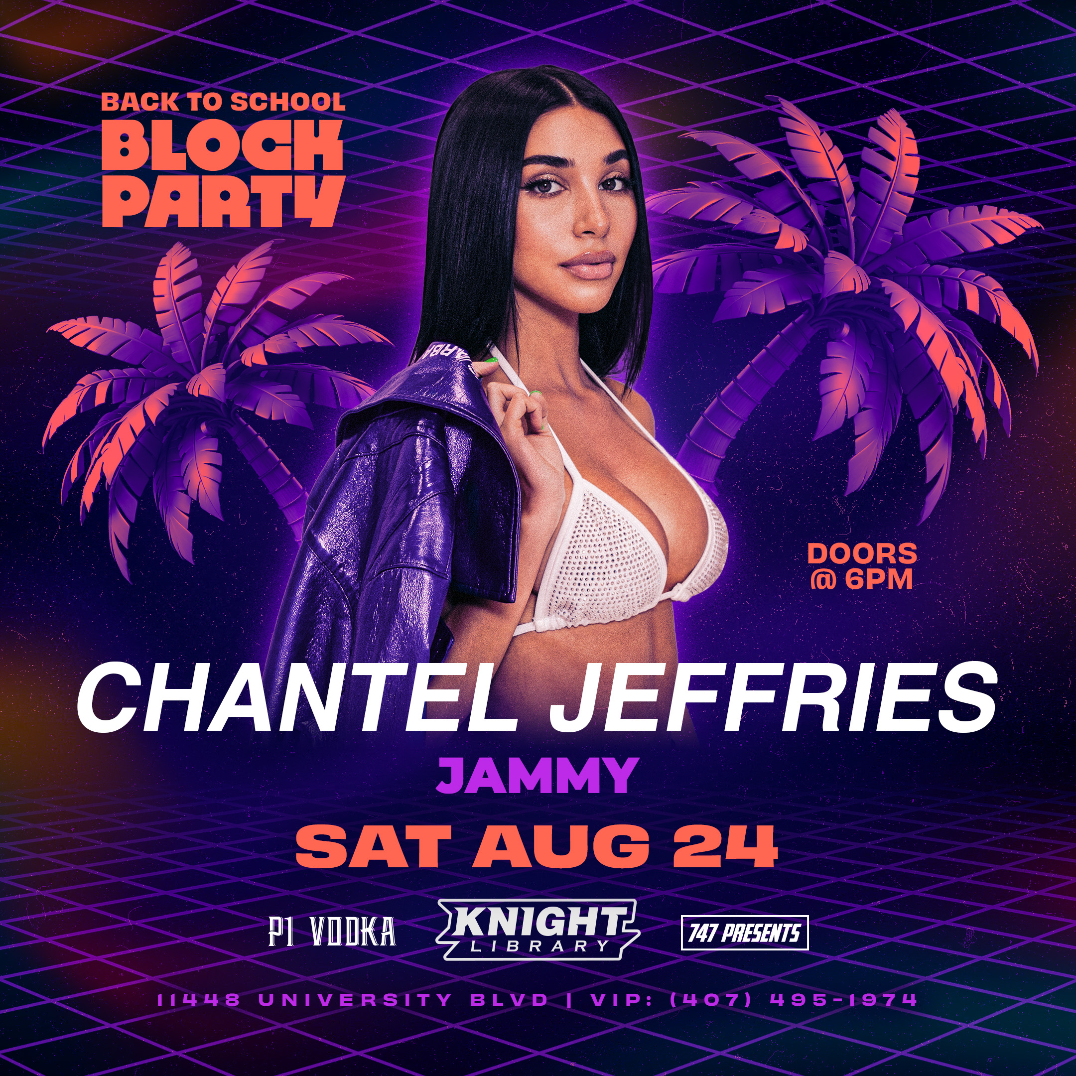 Back To School Block Party w/ Chantell Jeffries image
