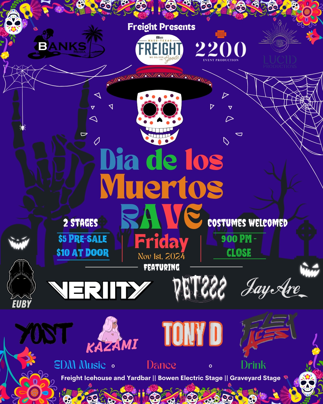 The Day of the Dead Rave image