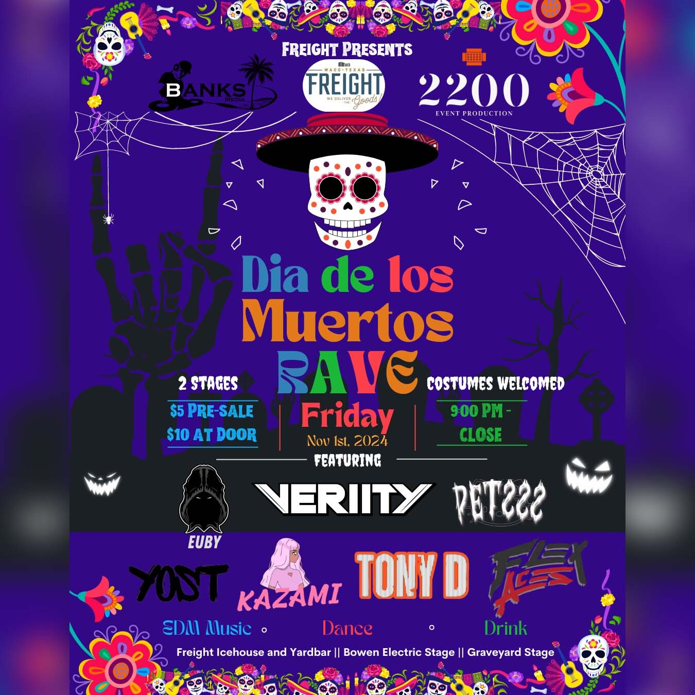 The Day of the Dead Rave image