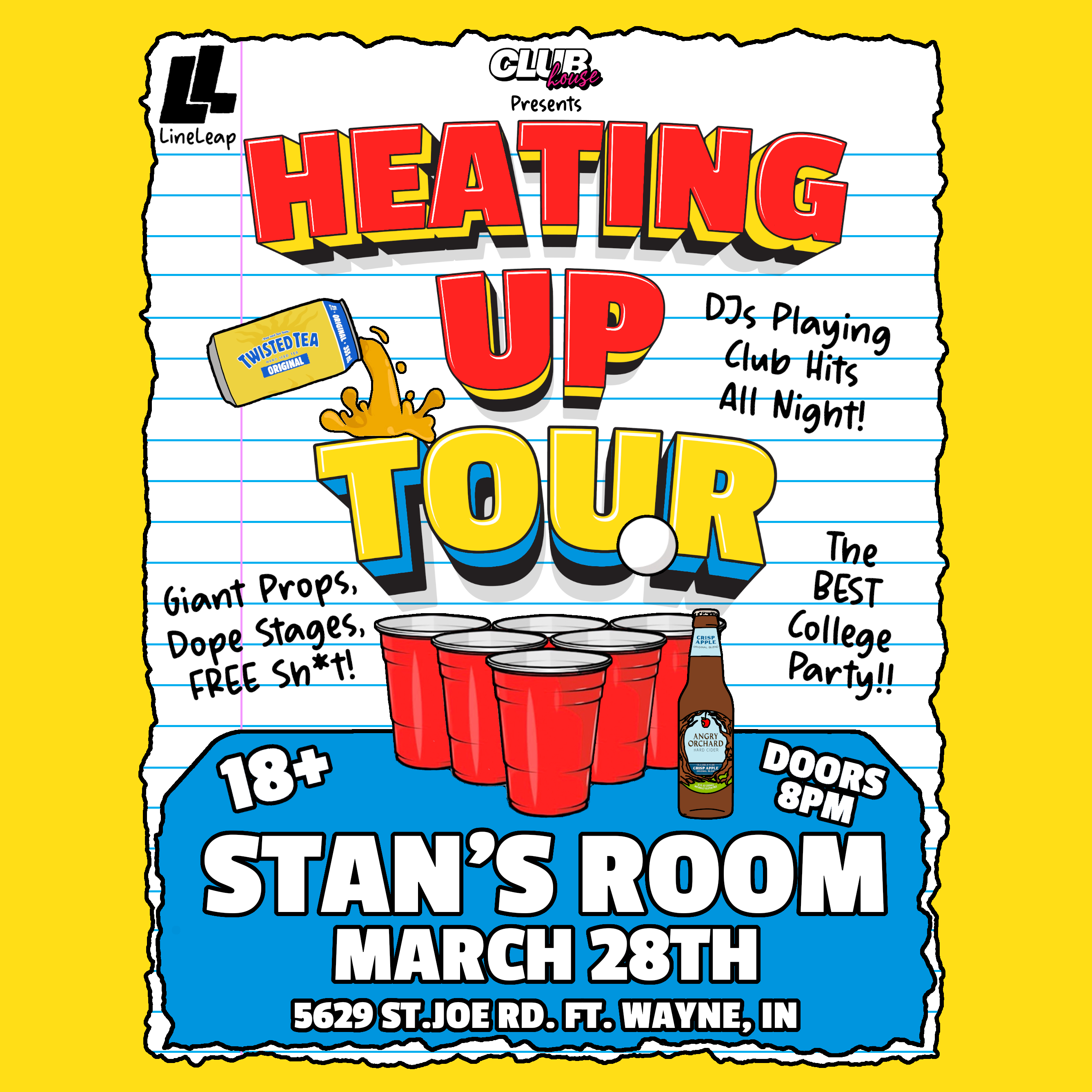 Heating Up Tour - Stan's Room image