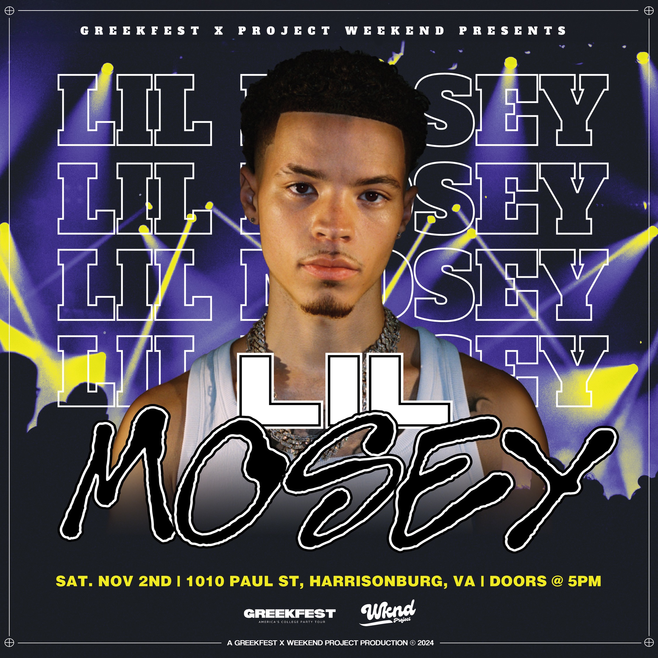 GreekFest Presents: Lil Mosey at JMU! image